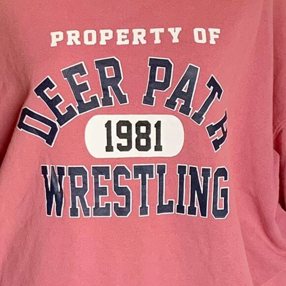 Deer path 1981 wrestling sweatshirt - Picture 2 of 2